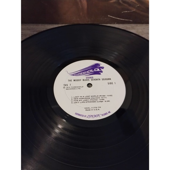 The Moody Blues Seventh Sojourn Gatefold LP Vinyl Album 1972 THS7 Threshold - Picture 2 of 5